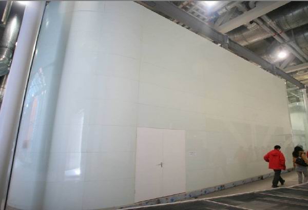 河北世博館晶牛玉背面墻